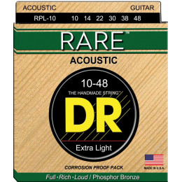 Струны для акустической гитары DR RPL 10 Струны для акустической гитары DR RPL 10