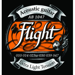 Струны для акустической гитары FLIGHT AB 1047