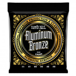 Струны для акустической гитары ERNIE BALL 2568 Aluminum Bronze Light 11-52 Струны для акустической гитары ERNIE BALL 2568 Aluminum Bronze Light 11-52