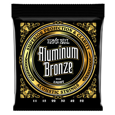 Струны для акустической гитары ERNIE BALL 2568 Aluminum Bronze Light 11-52 Струны для акустической гитары ERNIE BALL 2568 Aluminum Bronze Light 11-52