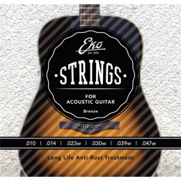 Струны для акустической гитары EKO 16100410