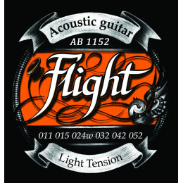Струны для акустической гитары FLIGHT AB 1152