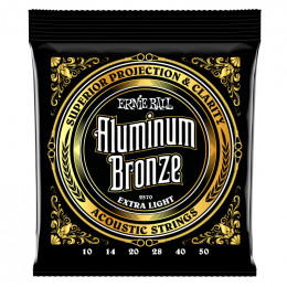 Струны для акустической гитары ERNIE BALL 2570 Aluminum Bronze Extra Light 10-50 Струны для акустической гитары ERNIE BALL 2570 Aluminum Bronze Extra Light 10-50