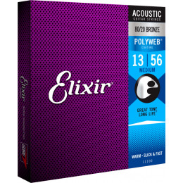 Струны для акустической гитары ELIXIR 11100