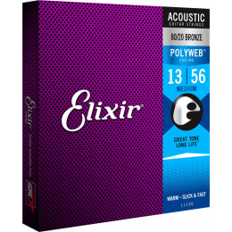 Струны для акустической гитары ELIXIR 11100 Струны для акустической гитары ELIXIR 11100