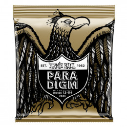 Струны для акустической гитары ERNIE BALL 2086 Paradigm 80/20 Bronze Medium Light 12-54 Струны для акустической гитары ERNIE BALL 2086 Paradigm 80/20 Bronze Medium Light 12-54