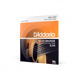 Струны для акустической гитары D'ADDARIO EJ10 Струны для акустической гитары D'ADDARIO EJ10