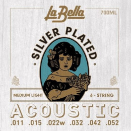 Струны для акустической гитары LA BELLA 700 ML