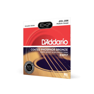 Струны для акустической гитары D'ADDARIO EXP17 Струны для акустической гитары D'ADDARIO EXP17