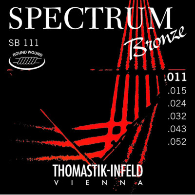 Струны для акустической гитары THOMASTIK SB111 Струны для акустической гитары THOMASTIK SB111