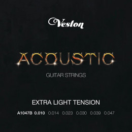 Струны для акустической гитары VESTON A1047 B Струны для акустической гитары VESTON A1047 B