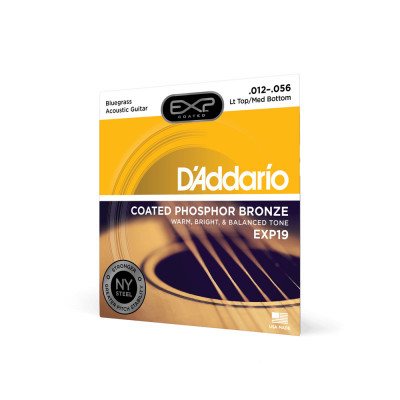 Струны для акустической гитары D'ADDARIO EXP19 Струны для акустической гитары D'ADDARIO EXP19