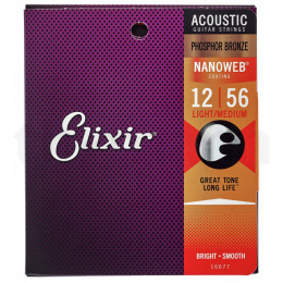 Струны для акустической гитары ELIXIR 16077 Струны для акустической гитары ELIXIR 16077