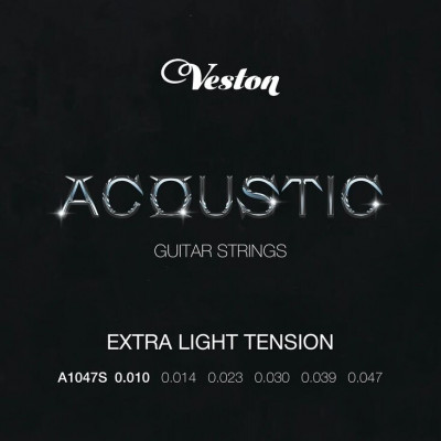 Струны для акустической гитары VESTON A1047 S