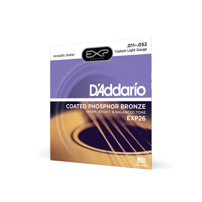 Струны для акустической гитары D'ADDARIO EXP26 Струны для акустической гитары D'ADDARIO EXP26