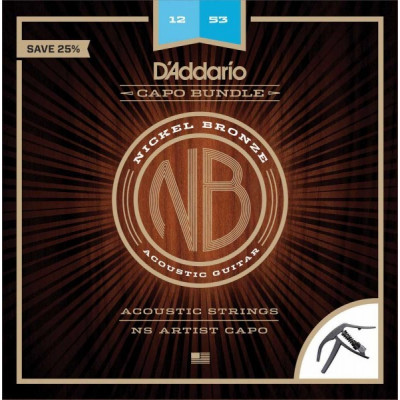 Струны для акустической гитары D'ADDARIO NB1253 -CP10 Струны для акустической гитары D'ADDARIO NB1253 -CP10