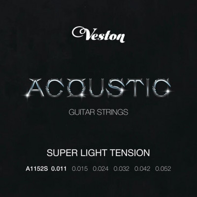 Струны для акустической гитары VESTON A1152 S