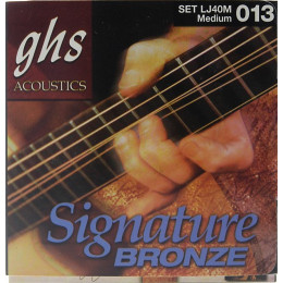 Струны для акустической гитары GHS LJ 40M