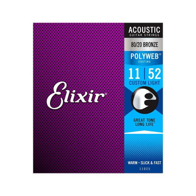 Струны для акустической гитары ELIXIR 11025 Струны для акустической гитары ELIXIR 11025