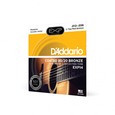 Струны для акустической гитары D'ADDARIO EXP14 Струны для акустической гитары D'ADDARIO EXP14