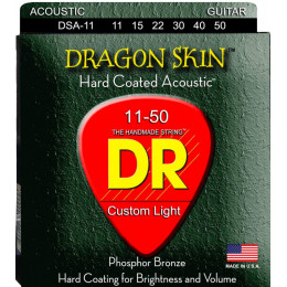 Струны для акустической гитары DR DSA 11 Струны для акустической гитары DR DSA 11
