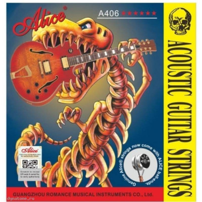 Струны для акустической гитары ALICE A406-SL