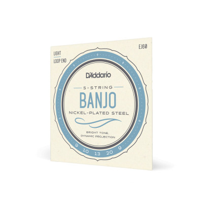Струны для банджо D'ADDARIO EJ60 Струны для банджо D'ADDARIO EJ60