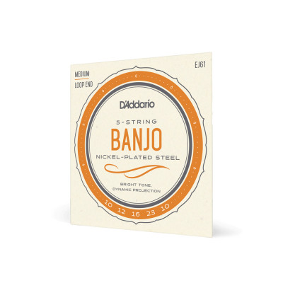 Струны для банджо D'ADDARIO EJ61 Струны для банджо D'ADDARIO EJ61