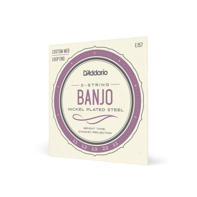 Струны для банджо D'ADDARIO EJ57 Струны для банджо D'ADDARIO EJ57