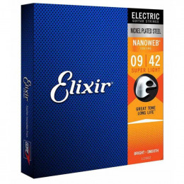 Струны для электрогитары ELIXIR 12002 Струны для электрогитары ELIXIR 12002