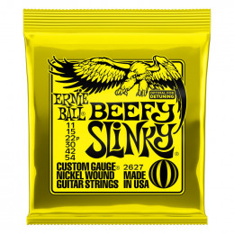 Струны для электрогитары ERNIE BALL 2627 Nickel Wound Slinky Beefy 11-54 Струны для электрогитары ERNIE BALL 2627 Nickel Wound Slinky Beefy 11-54