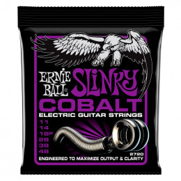 Струны для электрогитары ERNIE BALL 2720 Cobalt Slinky Power 11-48 Струны для электрогитары ERNIE BALL 2720 Cobalt Slinky Power 11-48