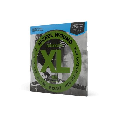 Струны для электрогитары D'ADDARIO EXL117 Струны для электрогитары D'ADDARIO EXL117