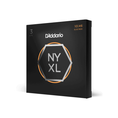 Струны для электрогитары D'ADDARIO NYXL1046 -3P Струны для электрогитары D'ADDARIO NYXL1046 -3P