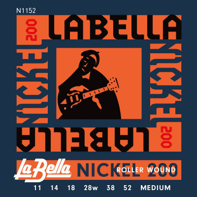 Струны для электрогитары LA BELLA N1152 Струны для электрогитары LA BELLA N1152