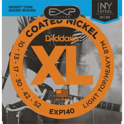 Струны для электрогитары D'ADDARIO EXP140
