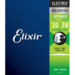 Струны для электрогитары ELIXIR 19062 Струны для электрогитары ELIXIR 19062