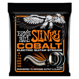 Струны для электрогитары ERNIE BALL 2722 Cobalt Slinky Hybrid 9-46 Струны для электрогитары ERNIE BALL 2722 Cobalt Slinky Hybrid 9-46
