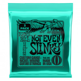 Струны для электрогитары ERNIE BALL 3626 Nickel Slinky Not Even 3 Pack 12-56 Струны для электрогитары ERNIE BALL 3626 Nickel Slinky Not Even 3 Pack 12-56