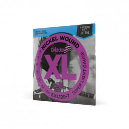 Струны для электрогитары D'ADDARIO EXL120 7 Струны для электрогитары D'ADDARIO EXL120 7