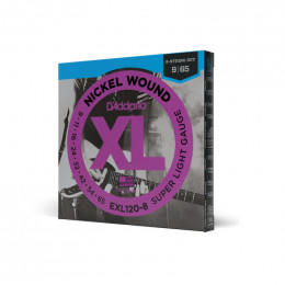 Струны для электрогитары D'ADDARIO EXL120 8 Струны для электрогитары D'ADDARIO EXL120 8