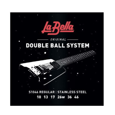 Струны для электрогитары headless LA BELLA S1046 Струны для электрогитары headless LA BELLA S1046
