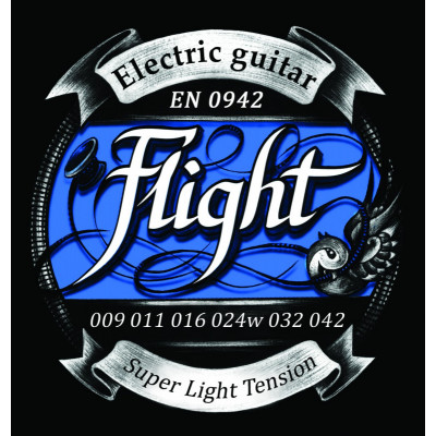 Струны для электрогитары FLIGHT EN 0924