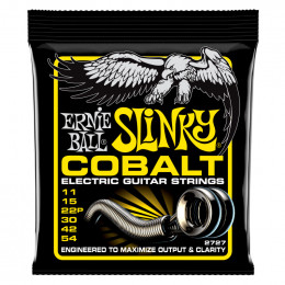 Струны для электрогитары ERNIE BALL 2727 Cobalt Slinky Beefy 11-54