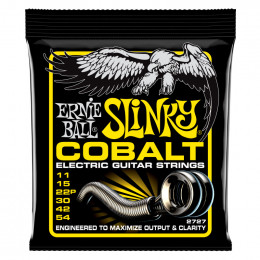 Струны для электрогитары ERNIE BALL 2727 Cobalt Slinky Beefy 11-54 Струны для электрогитары ERNIE BALL 2727 Cobalt Slinky Beefy 11-54
