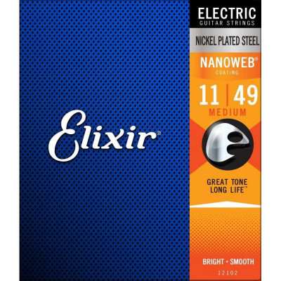 Струны для электрогитары ELIXIR 12102 Струны для электрогитары ELIXIR 12102