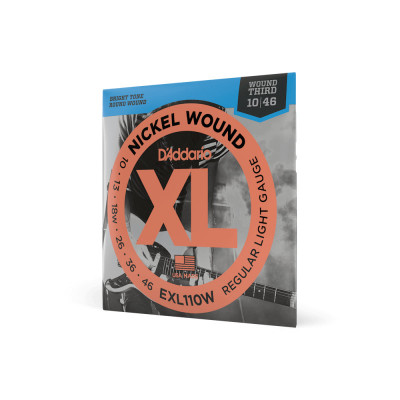 Струны для электрогитары D'ADDARIO EXL110 W