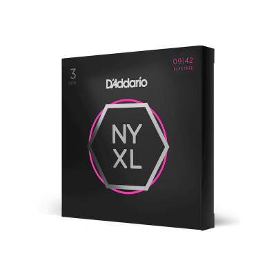 Струны для электрогитары D'ADDARIO NYXL0942 -3P Струны для электрогитары D'ADDARIO NYXL0942 -3P