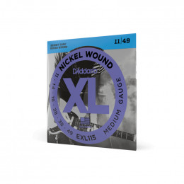 Струны для электрогитары D'ADDARIO EXL115 Струны для электрогитары D'ADDARIO EXL115