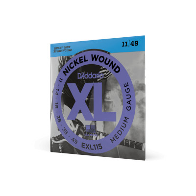Струны для электрогитары D'ADDARIO EXL115 Струны для электрогитары D'ADDARIO EXL115